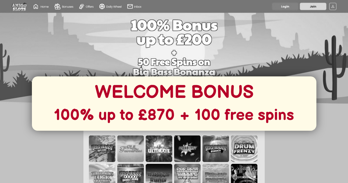 Amigo Slots Casino banner